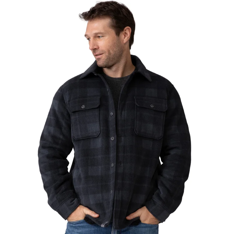 Free Country Men's Mountain Ridge Sueded Chill Out Fleece Jacket