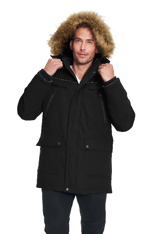 MEN'S VEGAN DOWN PARKA