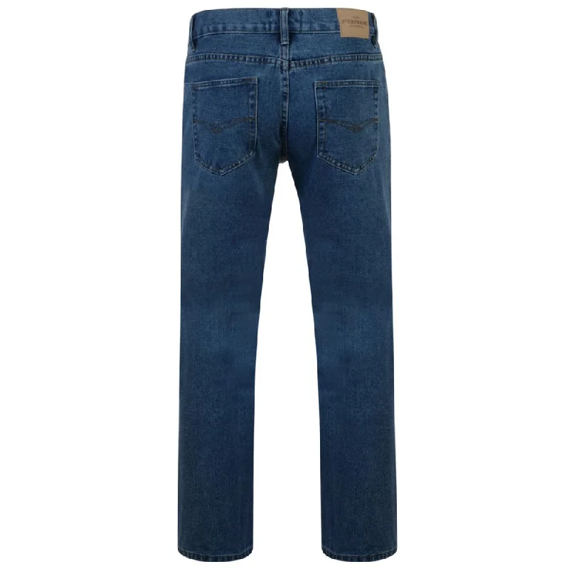 Forge Basic 5 Pocket Jeans in Indigo Blue