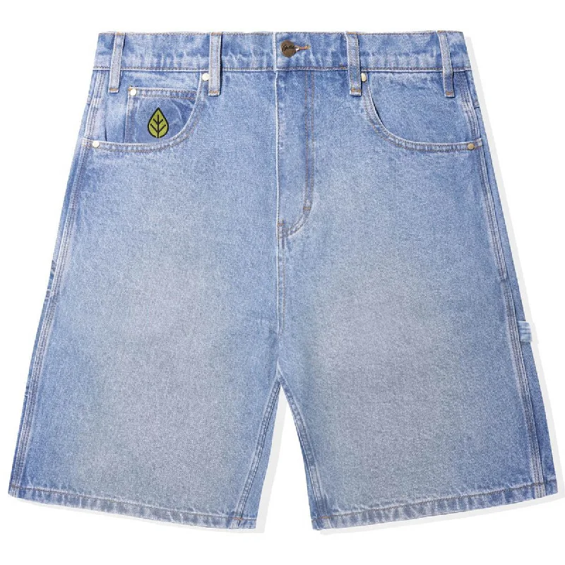 Butter Goods - Weathergear Heavy Weight Denim Shorts Worn Indigo