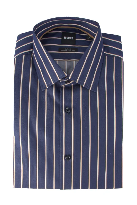 Hugo Boss H-Hank-Kent LS Shirt Navy