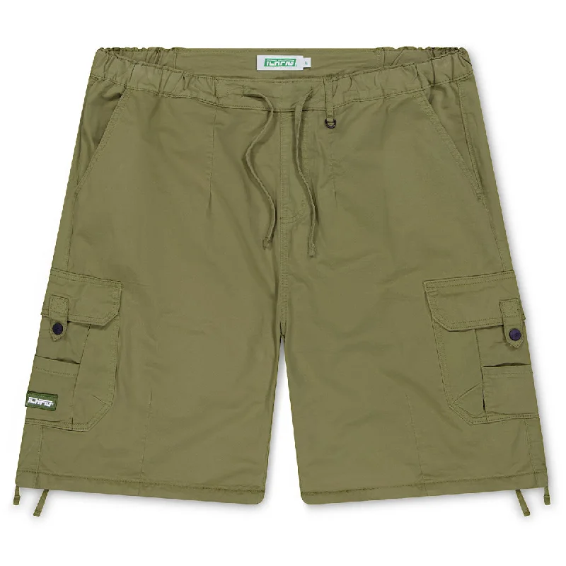 Ichpig - Para Cargo Shorts Washed Olive