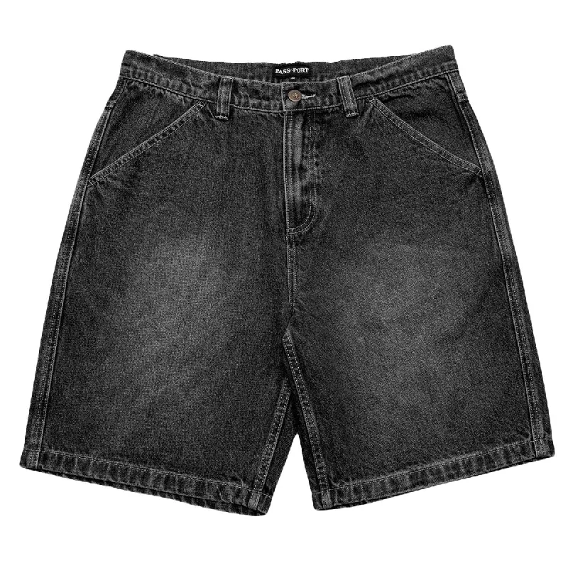 Pass~Port - Workers Club Shorts Faded Wash Black