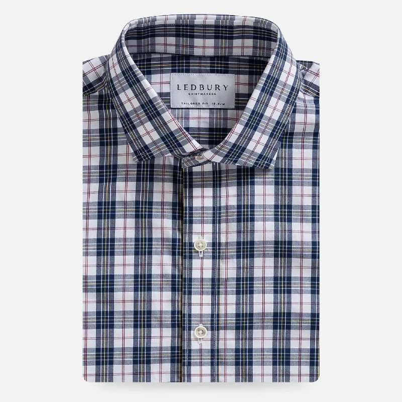 The Navy Bennet Plaid Casual Shirt