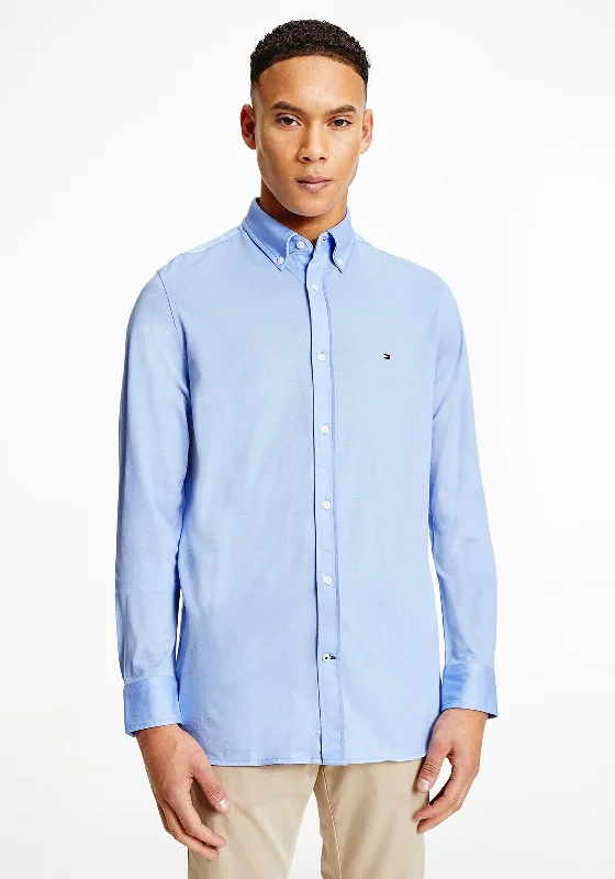 Tommy Hilfiger 1985 Essential Slim Fit Shirt, Breezy Blue