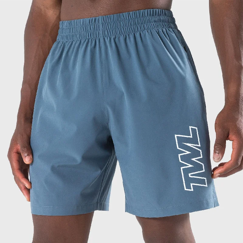 TWL - MEN'S REP SHORTS - ATHLETE - PEWTER/WHITE