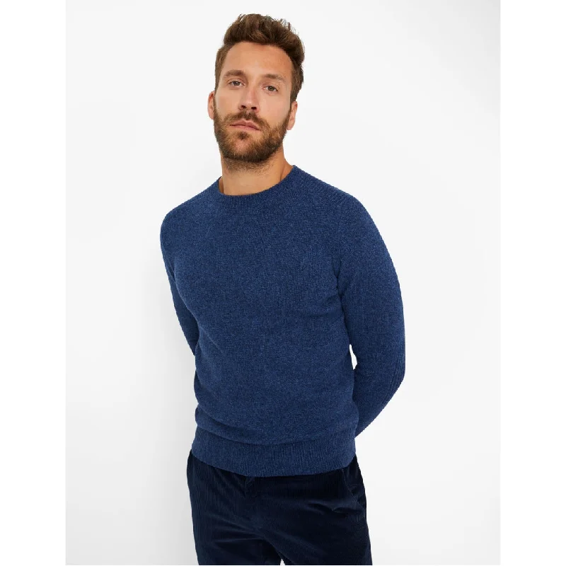 Brax Rick Wool Crew Jumper Indigo 25-2308