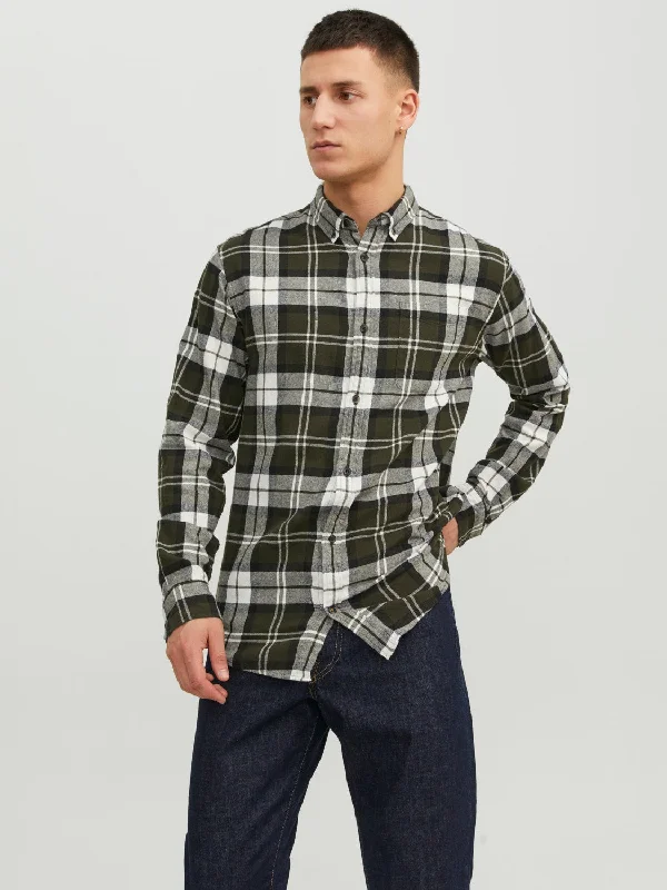 Slim Fit Checked Shirt in Roisin