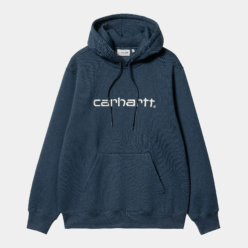 Hooded Carhartt Sweat in Squid