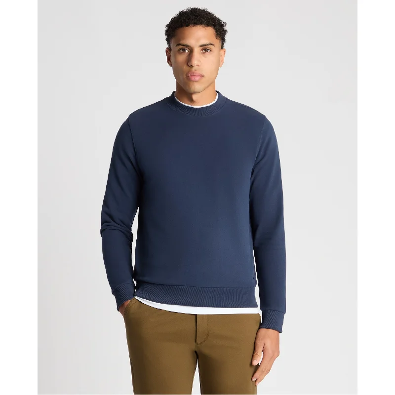 Remus Uomo Tapered Fit Soft Touch Cotton-Blend Sweatshirt 58811