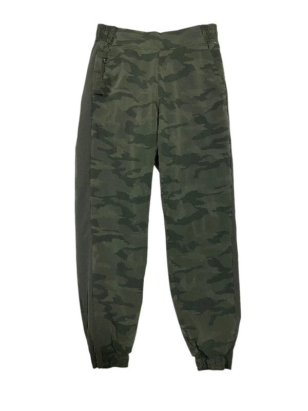 Athletic Pants By Athleta In Camouflage Print, Size: 2petite