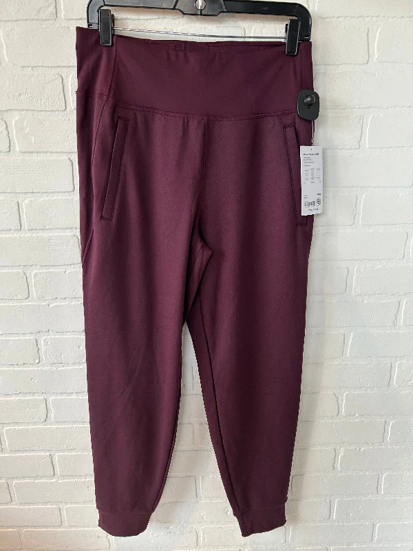 Athletic Pants By Athleta In Purple, Size: 8