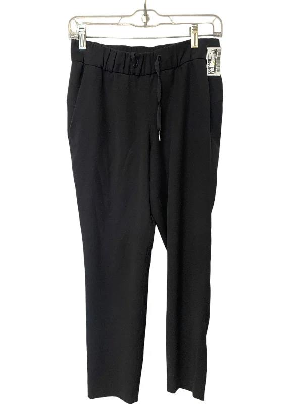 Athletic Pants By Lululemon In Black, Size: 4