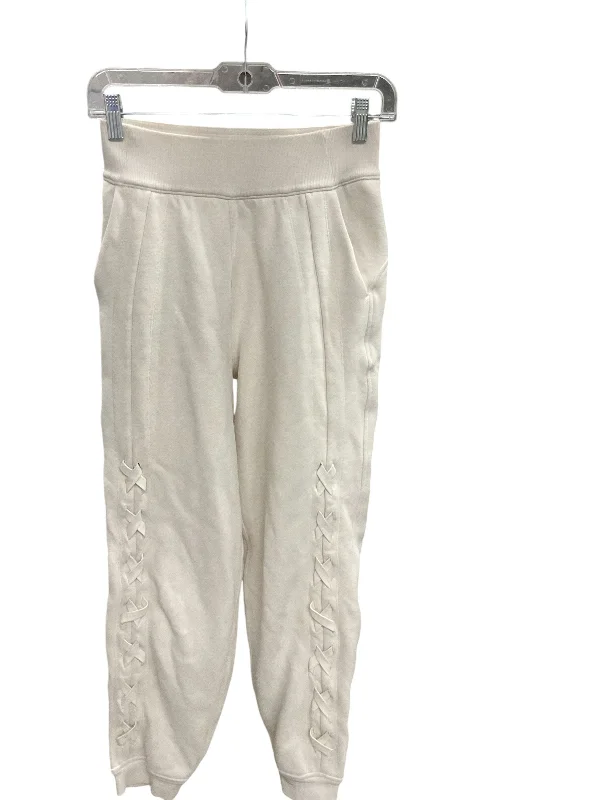 Athletic Pants By Lululemon In Ivory, Size: 2