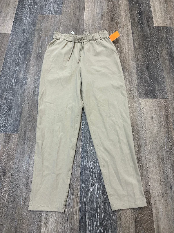 Athletic Pants By Lululemon In Tan, Size: 6