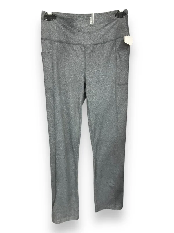 Athletic Pants By Skechers In Grey, Size: S