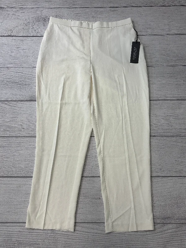 Pants Ankle By Rachel Zoe In Cream, Size: 12