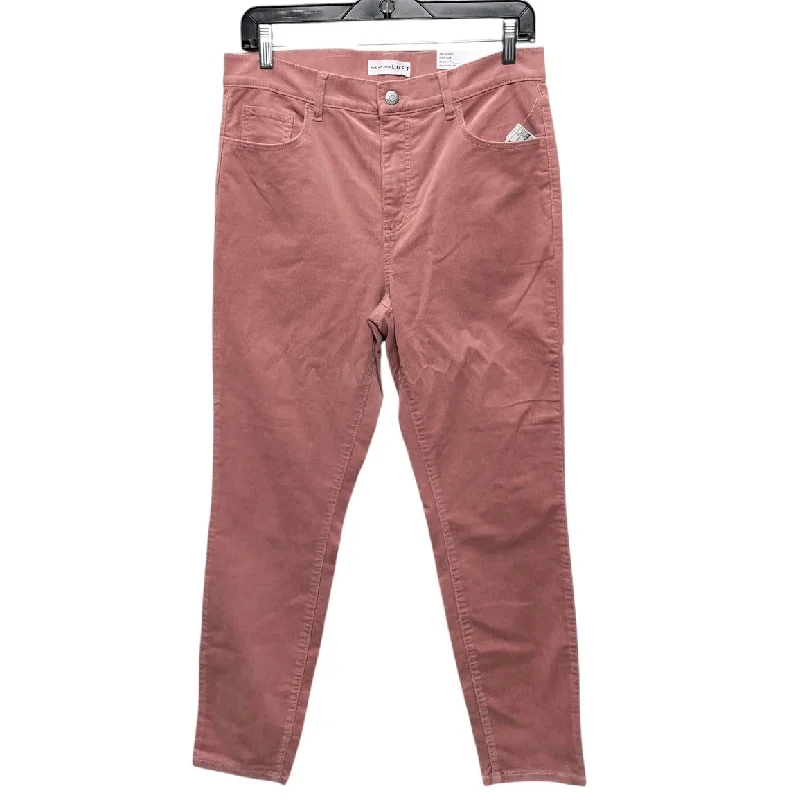 Pants Corduroy By Loft In Pink, Size: 8