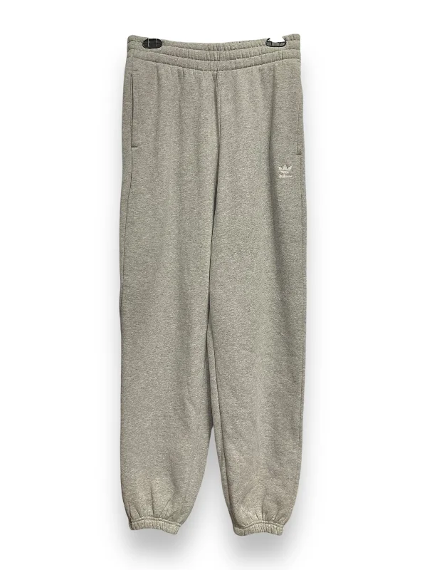 Pants Lounge By Adidas In Grey, Size: S