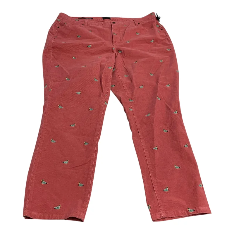 Pants Other By Talbots In Red, Size: 20