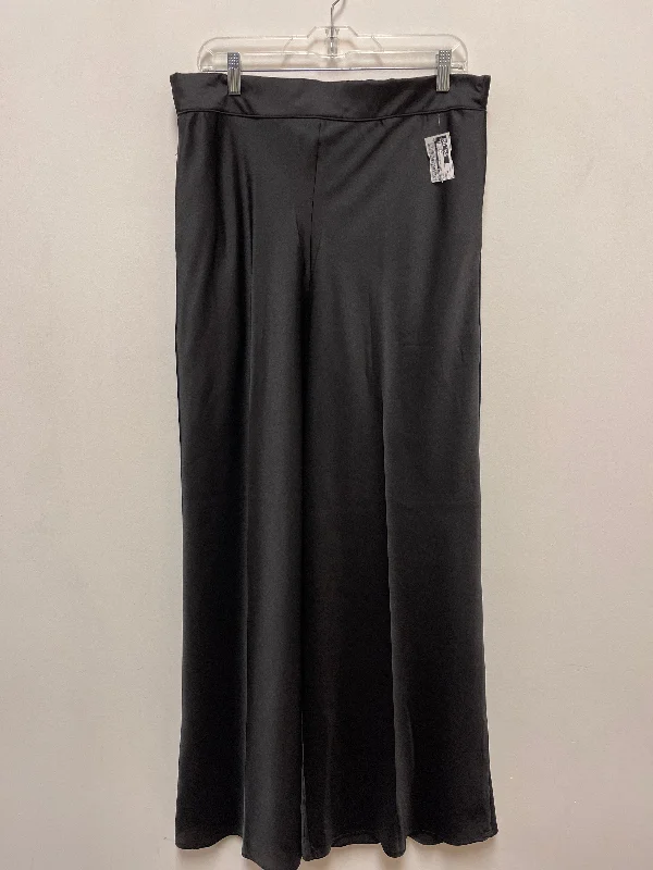 Pants Wide Leg By Renee C In Black, Size: 12