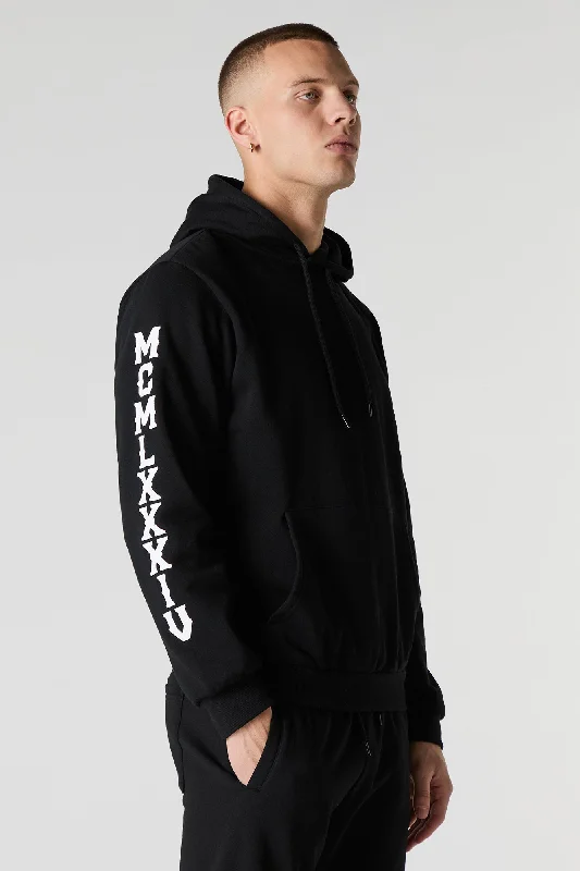 Arm Graphic Fleece Hoodie