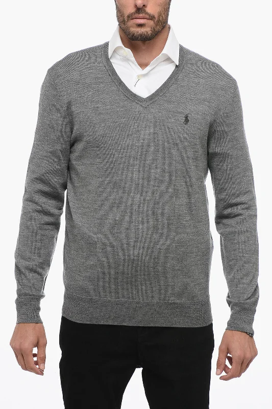 Polo Ralph Lauren V-Neck Wool Sweater