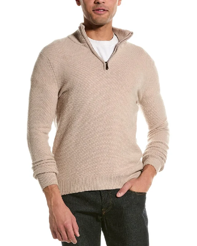 Reiss Tempo Wool-Blend 1/2-Zip Sweater