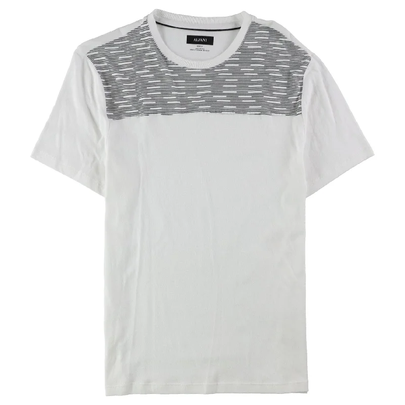 Alfani Mens Blocked Basic T-Shirt