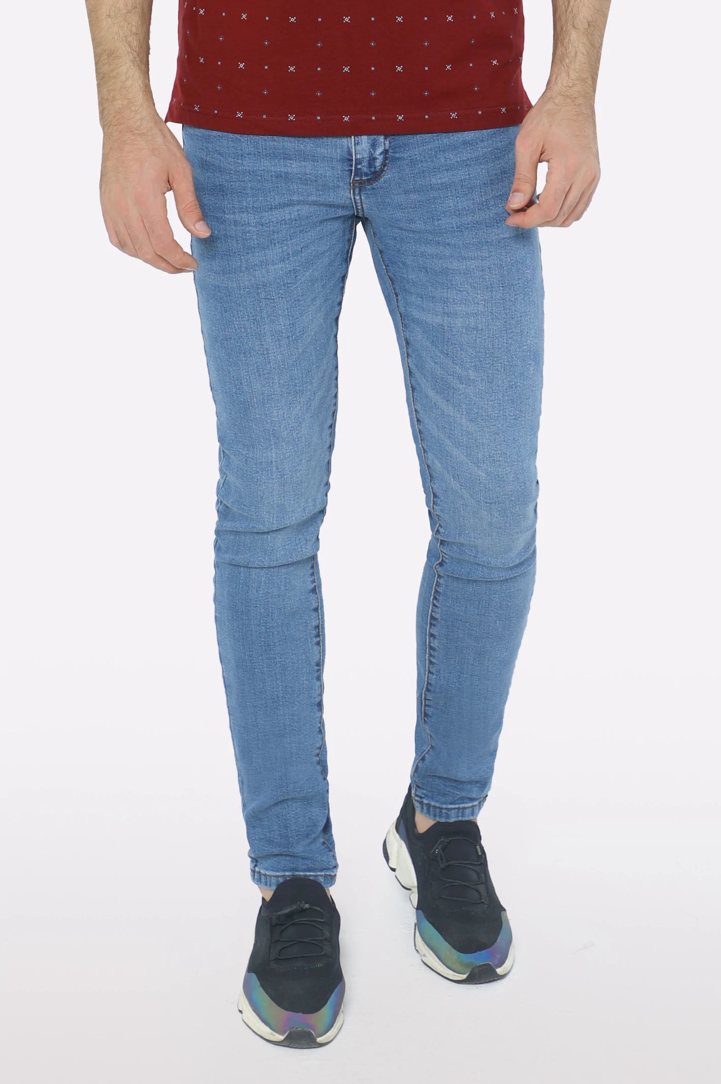 Light Blue Slim Fit Jeans