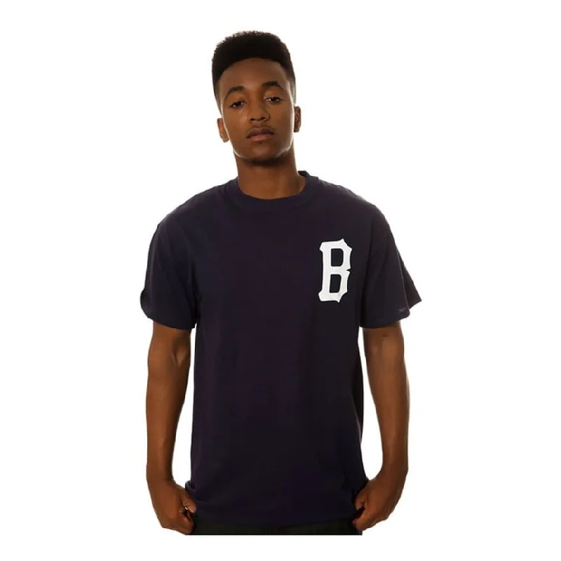 Black Scale Mens The B Logo Graphic T-Shirt, Blue, Small