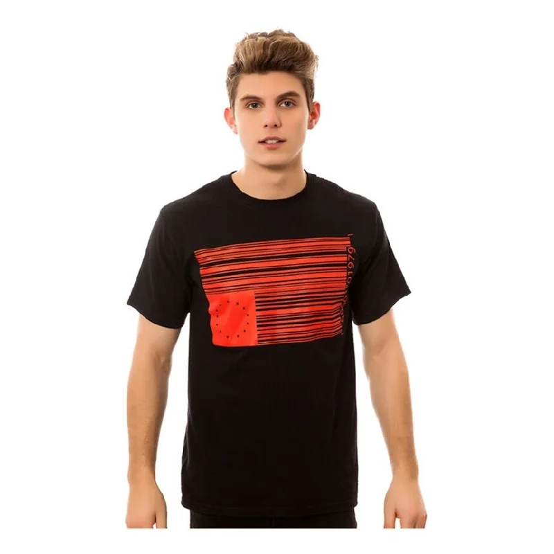 Black Scale Mens The Barcode Graphic T-Shirt