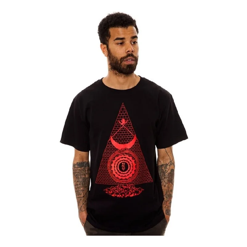 Black Scale Mens The Black Alchemy Graphic T-Shirt, Black, Medium