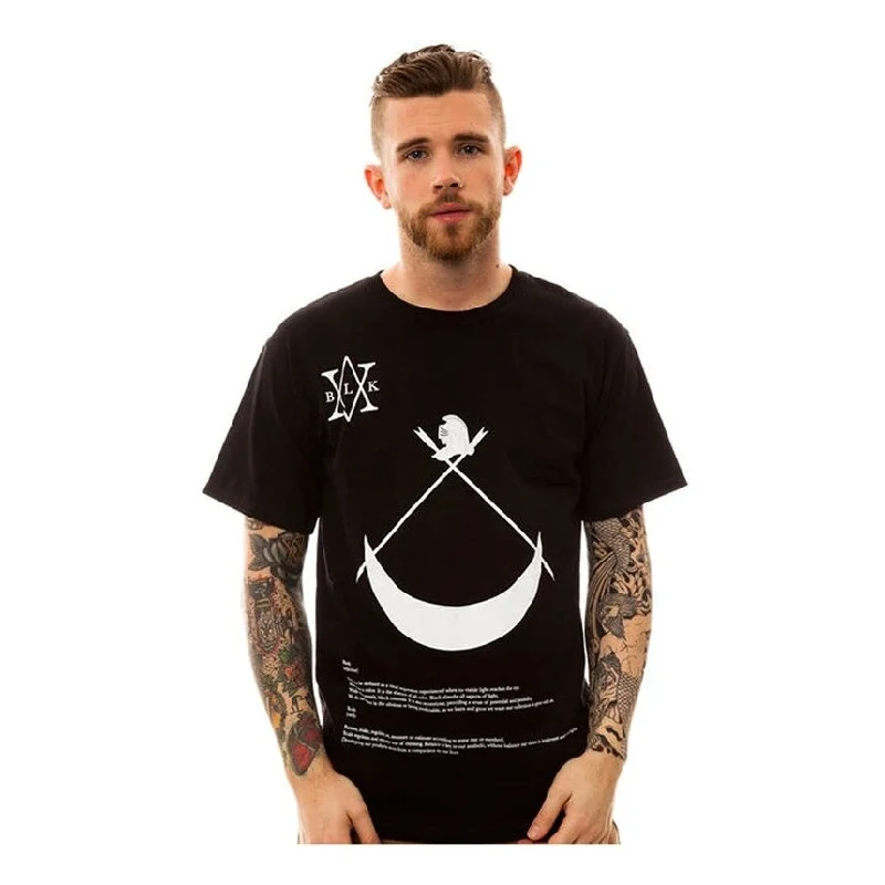 Black Scale Mens The Definition Graphic T-Shirt, Black, Small