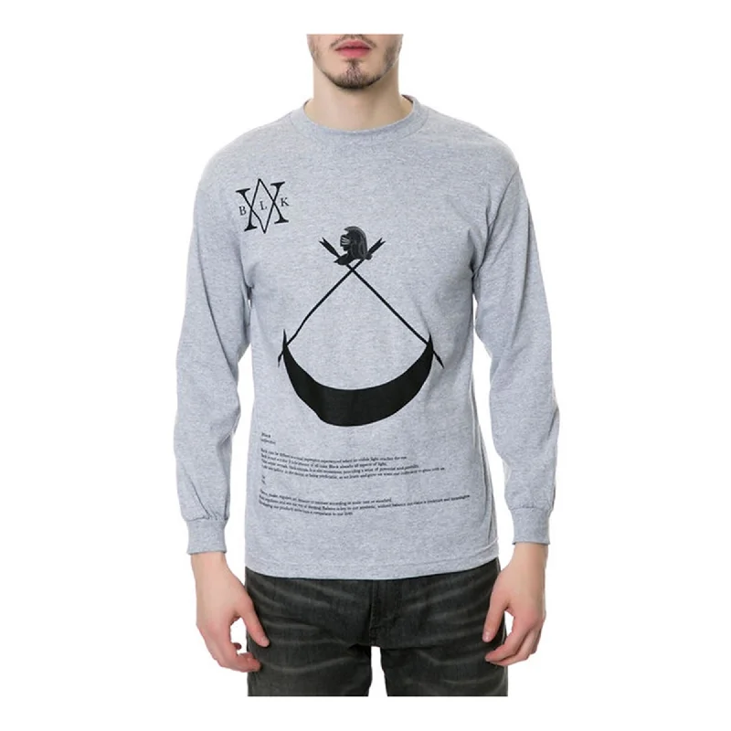 Black Scale Mens The Definition Ls Graphic T-Shirt