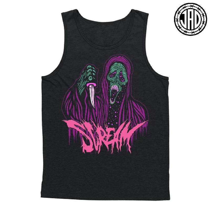 Black Scream Ghoul - Men's Tank