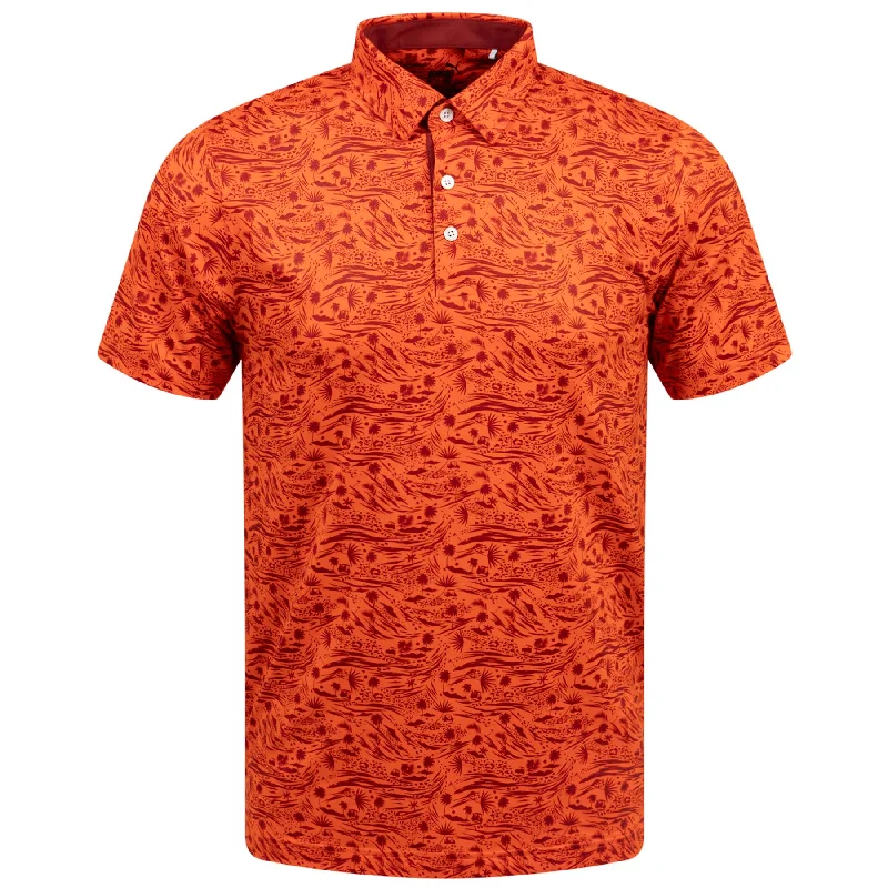 Cloudspun Watering Hole Polo Redmazing/Intense Red - AW24