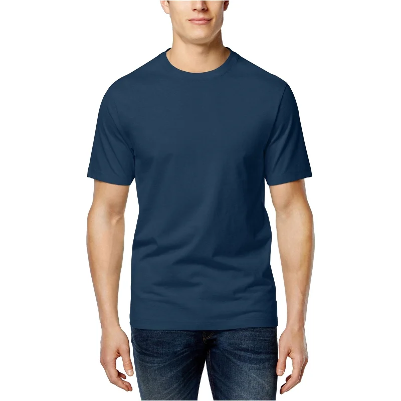 Club Room Mens Paxton Basic T-Shirt, Blue, Small