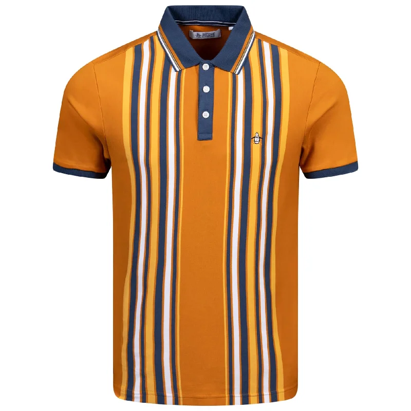 Cotton Interlock Bowling Polo Sudan Brown - AW24