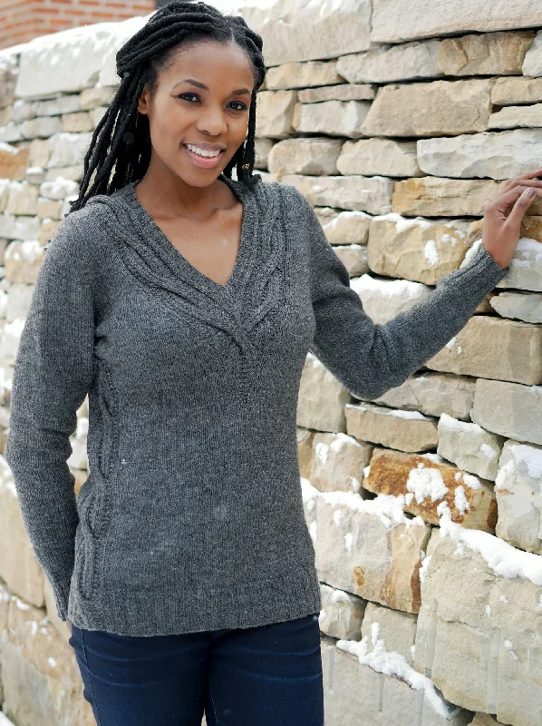 Deep Dive Pullover <br/><small>knitting pattern</small>