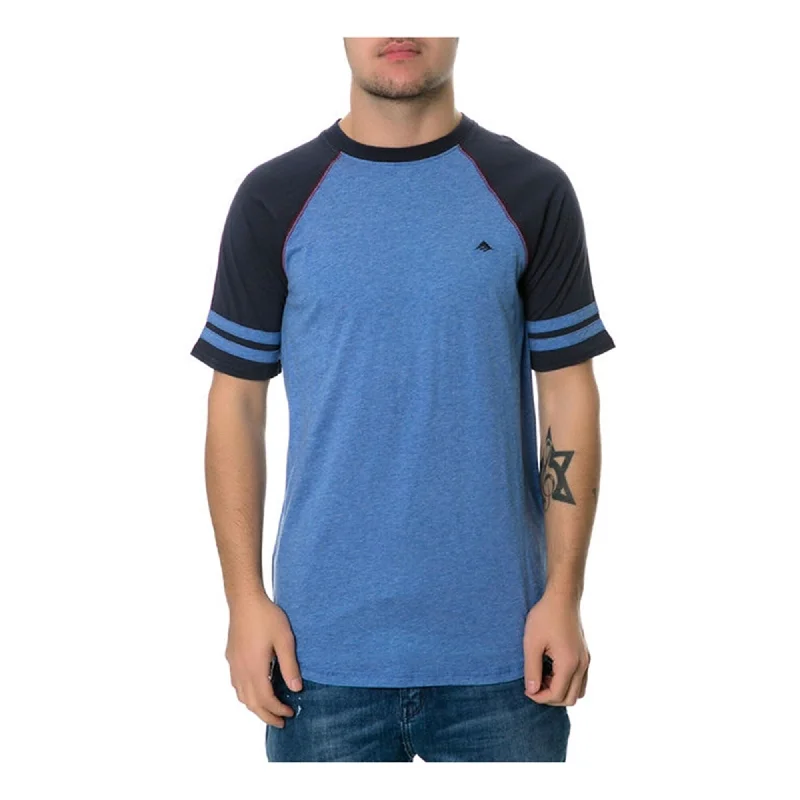 Emerica. Mens The Loner Embellished T-Shirt, Blue, Small