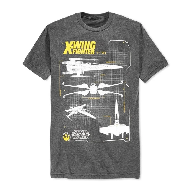 Fifth Sun Mens X-Wing Fighter Graphic T-Shirt