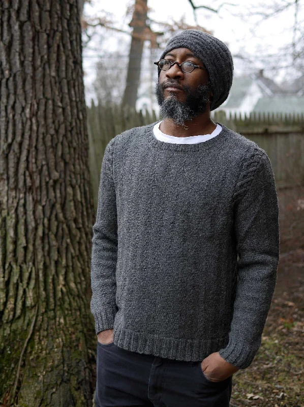 Herringweave Men's Pullover <br/><small>knitting pattern</small>