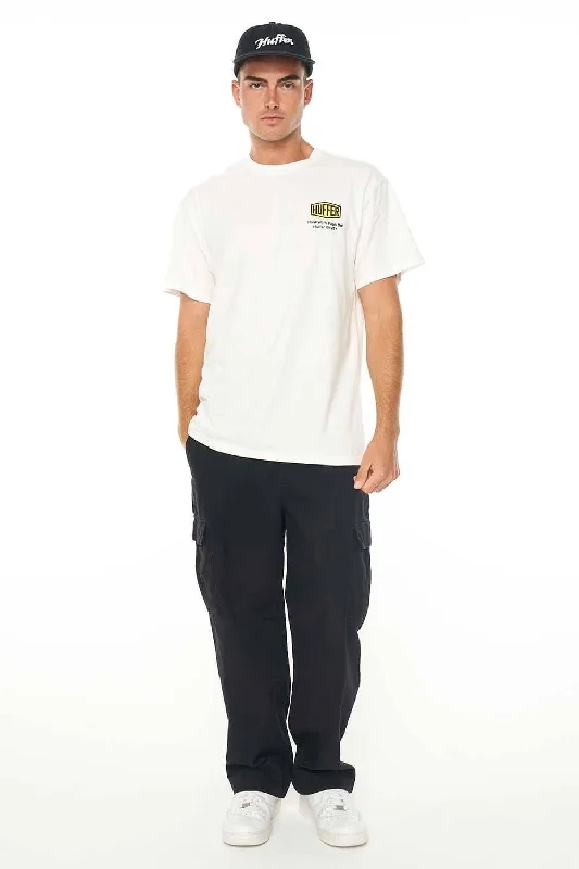 Huffer Mens Sup Tee / Construct Chalk