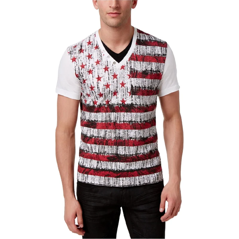 I-N-C Mens Flag Graphic T-Shirt