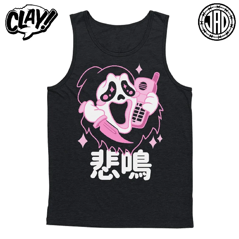 Kawaii Ghost - Men's (Unisex) Tank