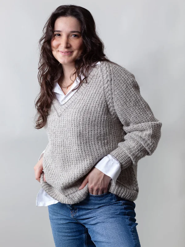 Multigrain pullover <br/><small>knitting pattern</small>