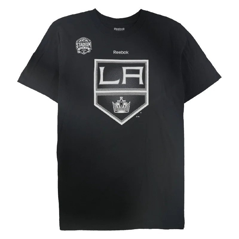 Reebok Mens LA Kings Graphic T-Shirt, Black, Medium