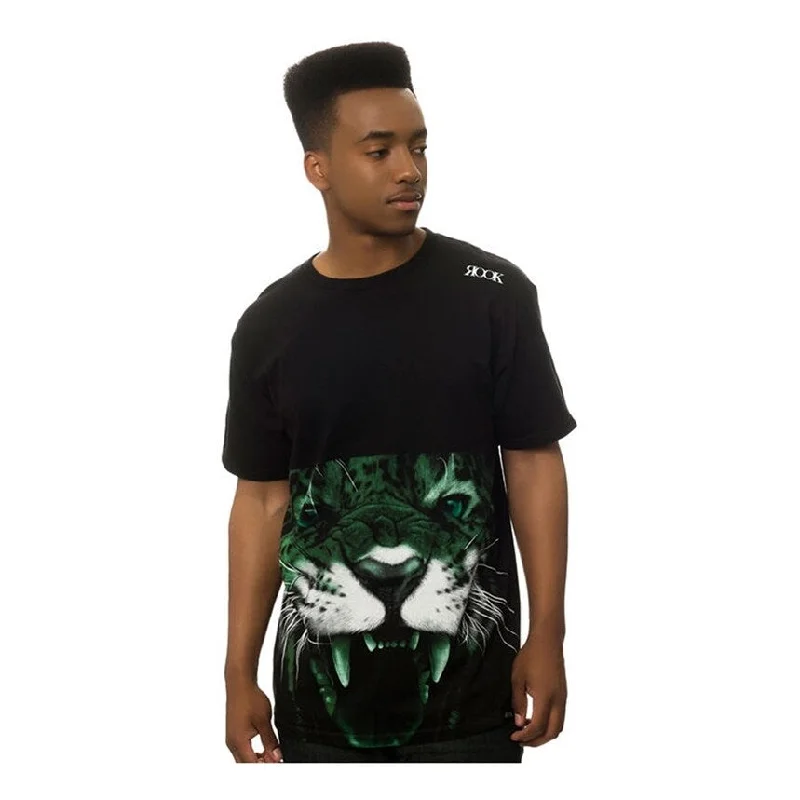 ROOK Mens The Jaguares Graphic T-Shirt, Black, Small