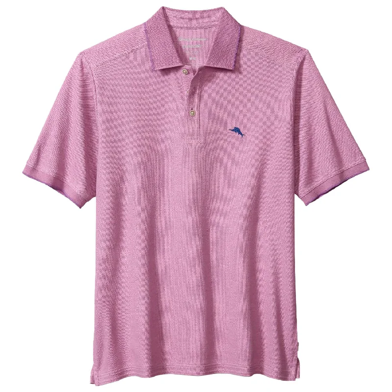 Tommy Bahama IslandZone Emfielder 2.0 Polo Shirt - Wi-Fi Berry Heather